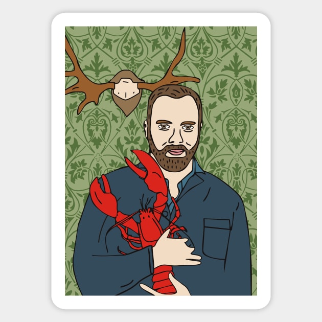 Yorgos Lanthimos Sticker by grekhov